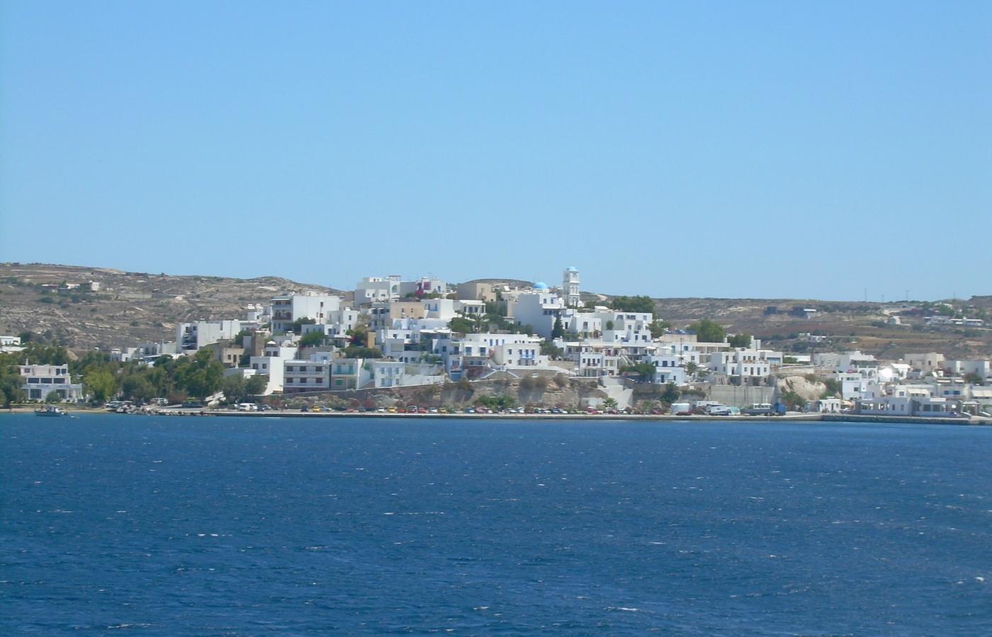 Adamas Town and the Milos Mining Museum - Port, Promenade and Geology
