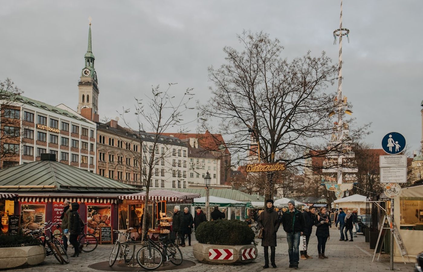 Viktualienmarkt - The Only Beer Garden in Munich That Changes Brewery