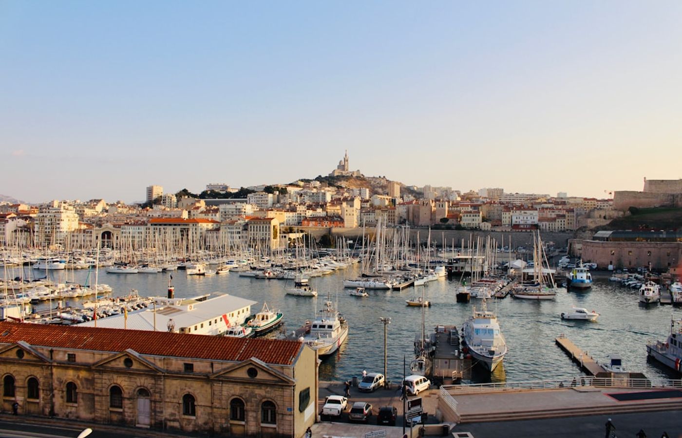 Vieux Port - The Old Harbour and its Yachts