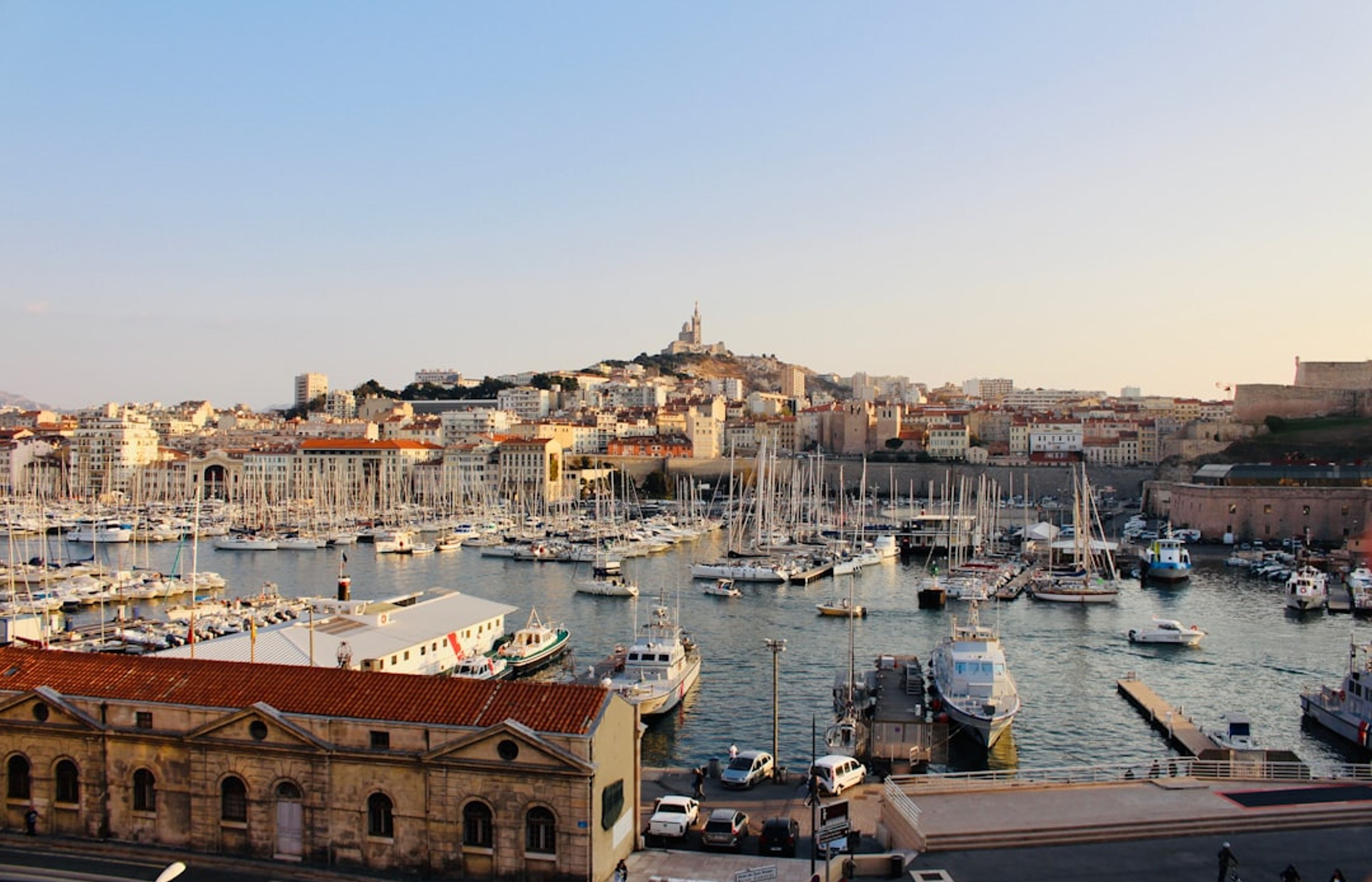 Vieux Port - The Old Harbour and its Yachts