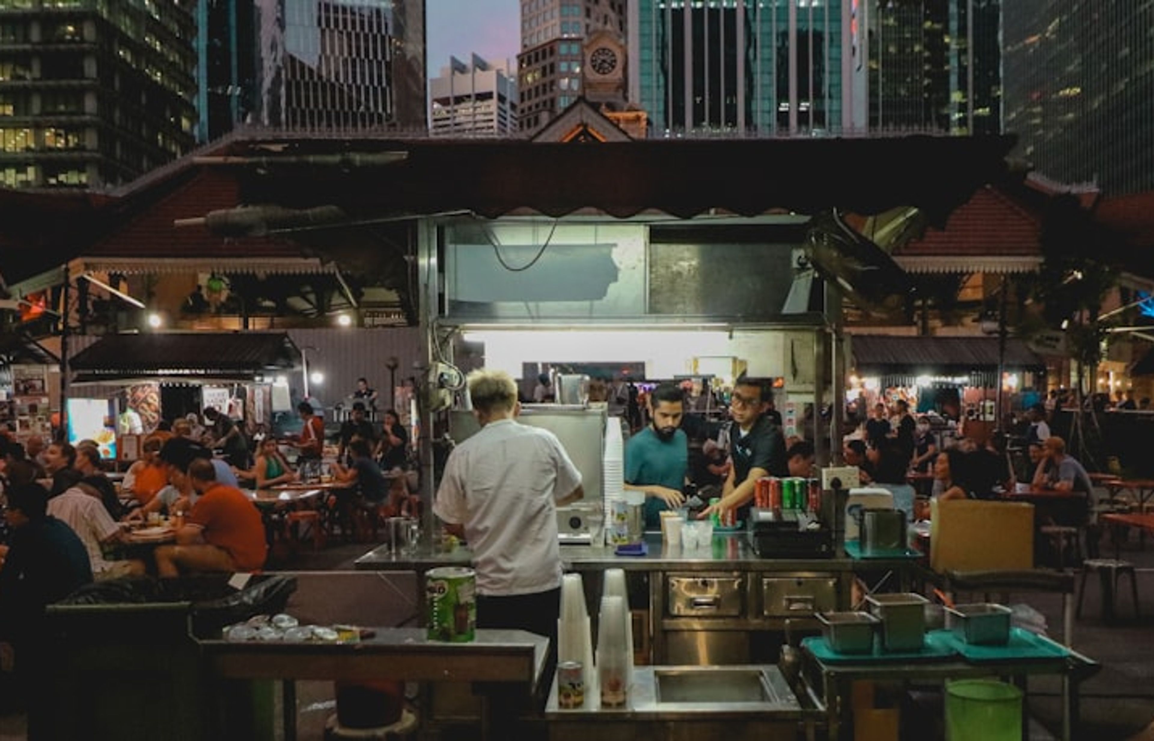 Hawker Centres - Singapore's Heritage Food Halls