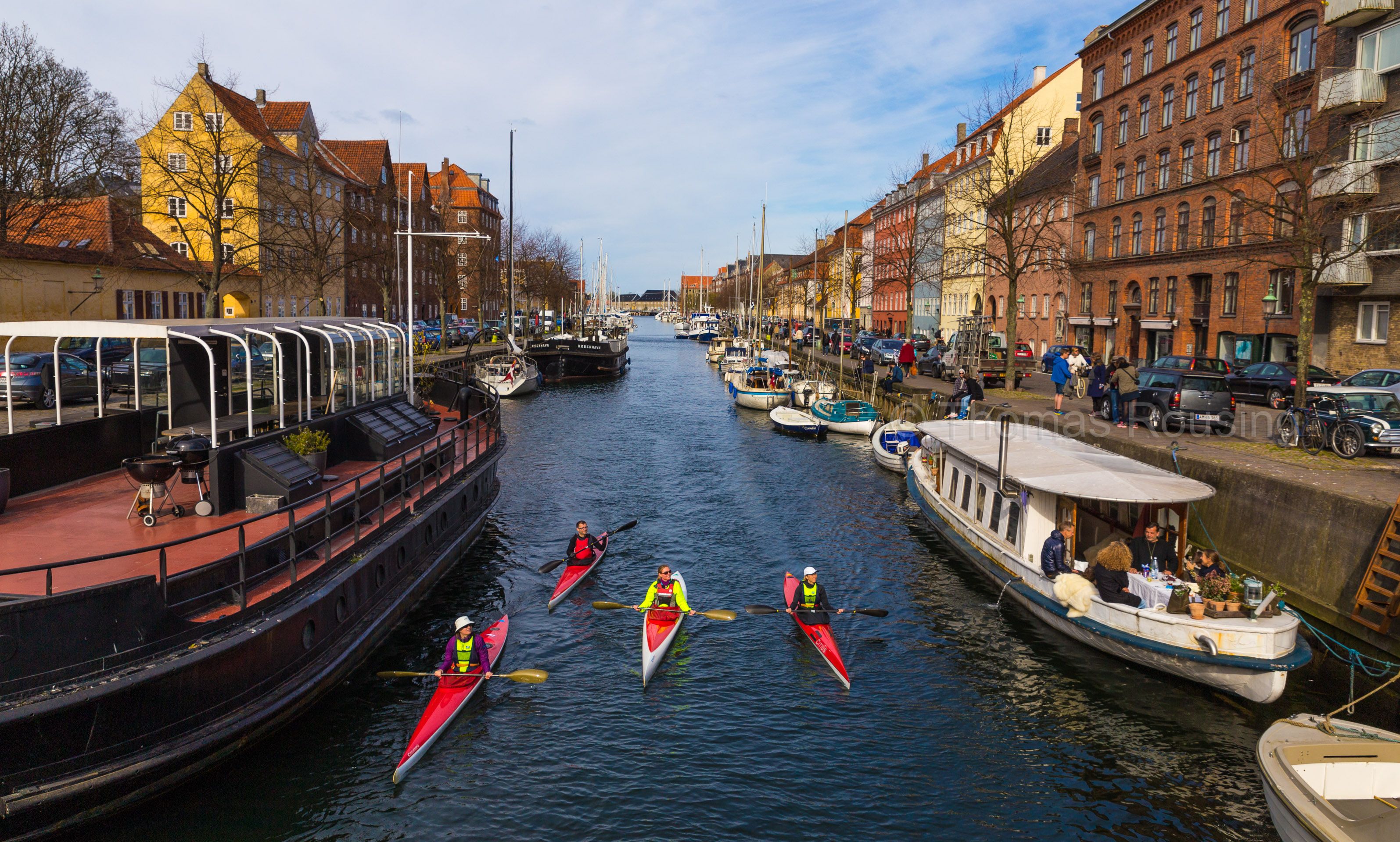 Christianshavn - Canals, Houseboats and a Spiral Spire