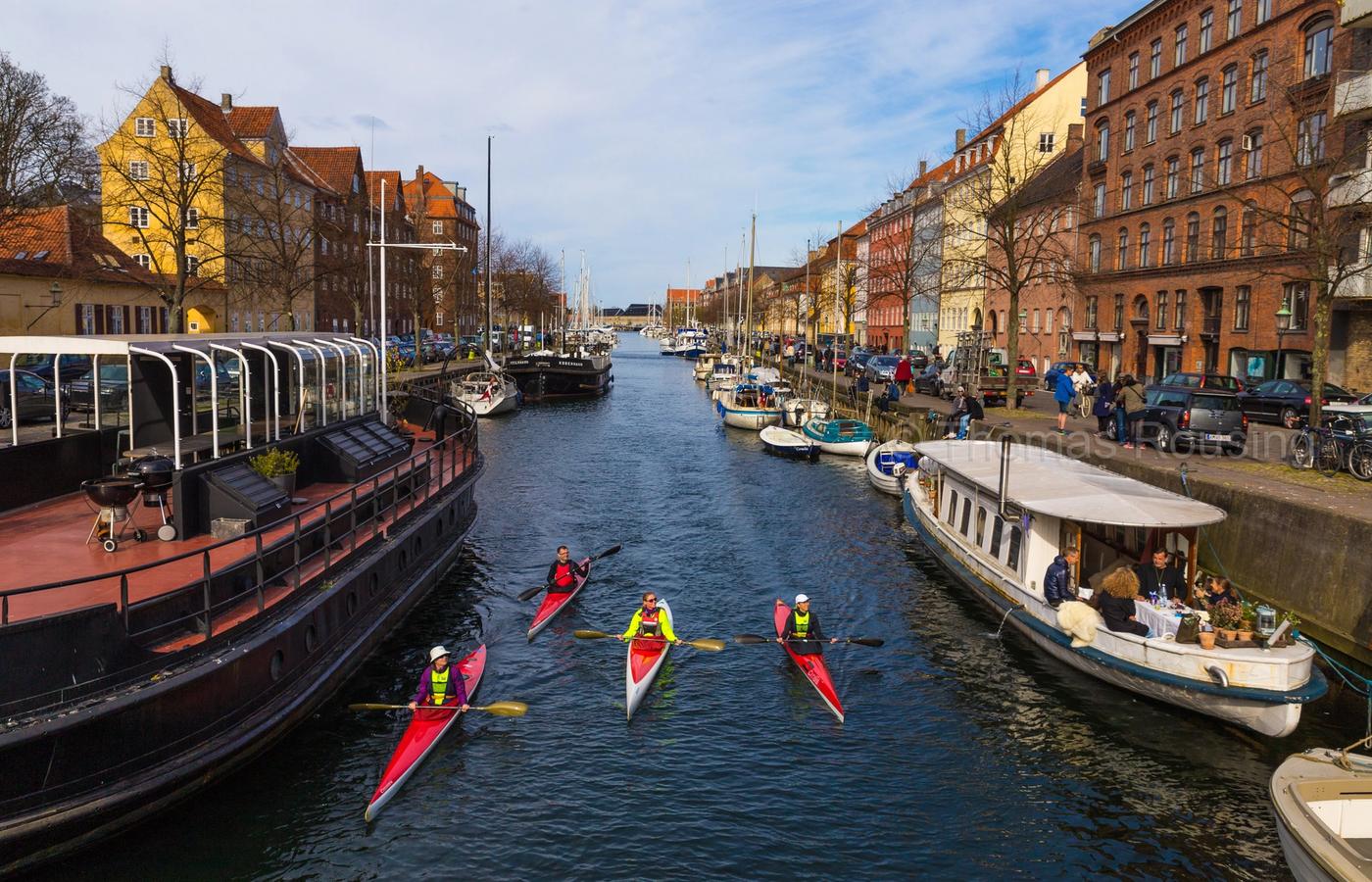 Christianshavn - Canals, Houseboats and a Spiral Spire