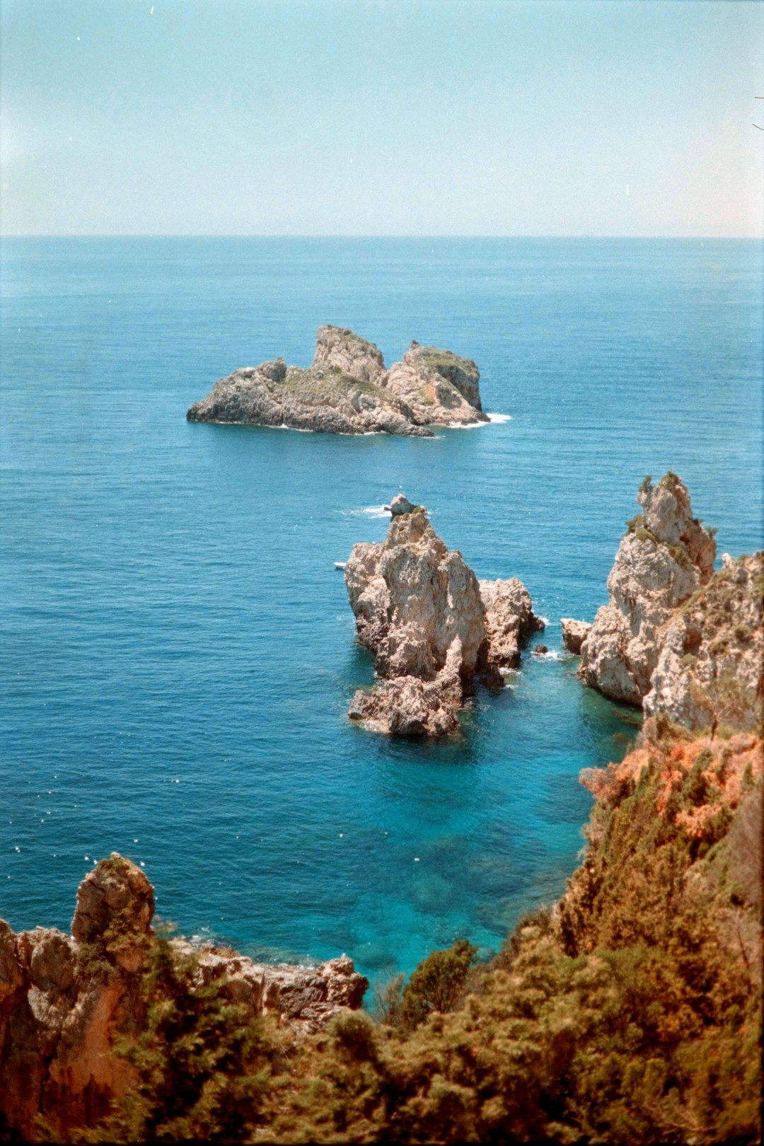 Faraglioni rock stacks