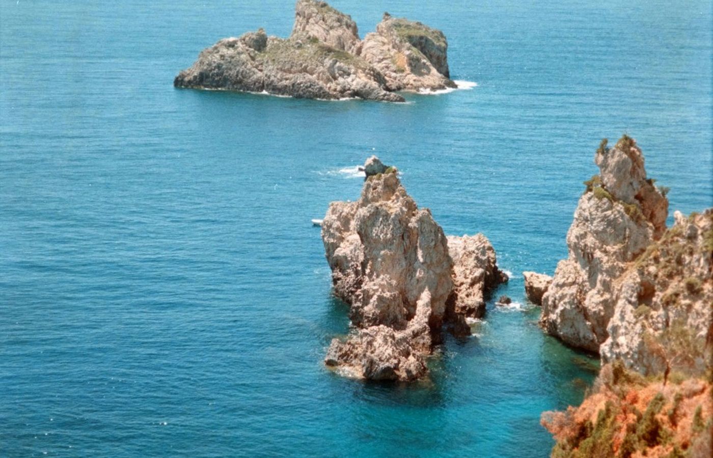 Faraglioni rock stacks