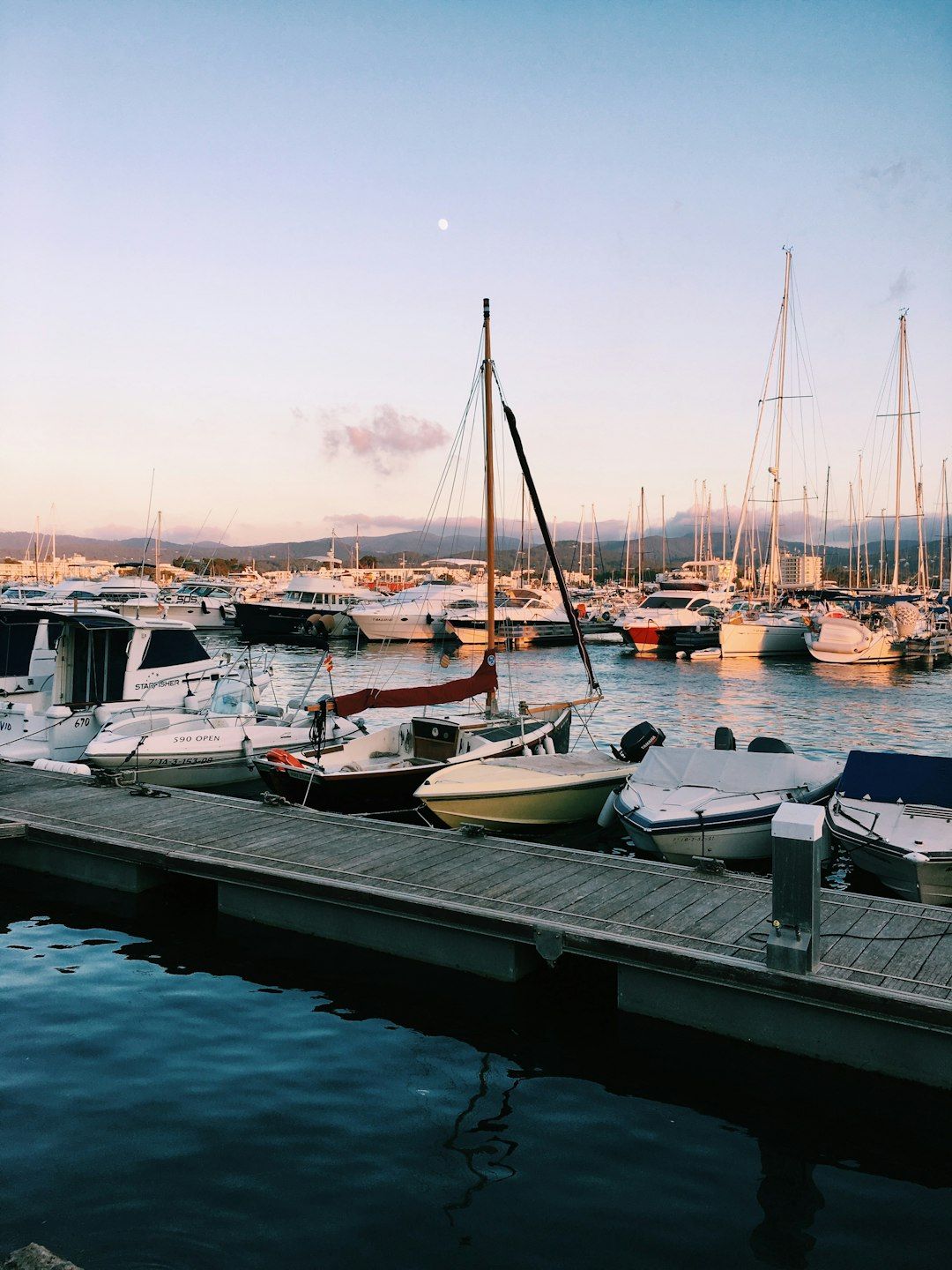 Ibiza Town Harbour Promenade - An Evening Walk Along the Port
