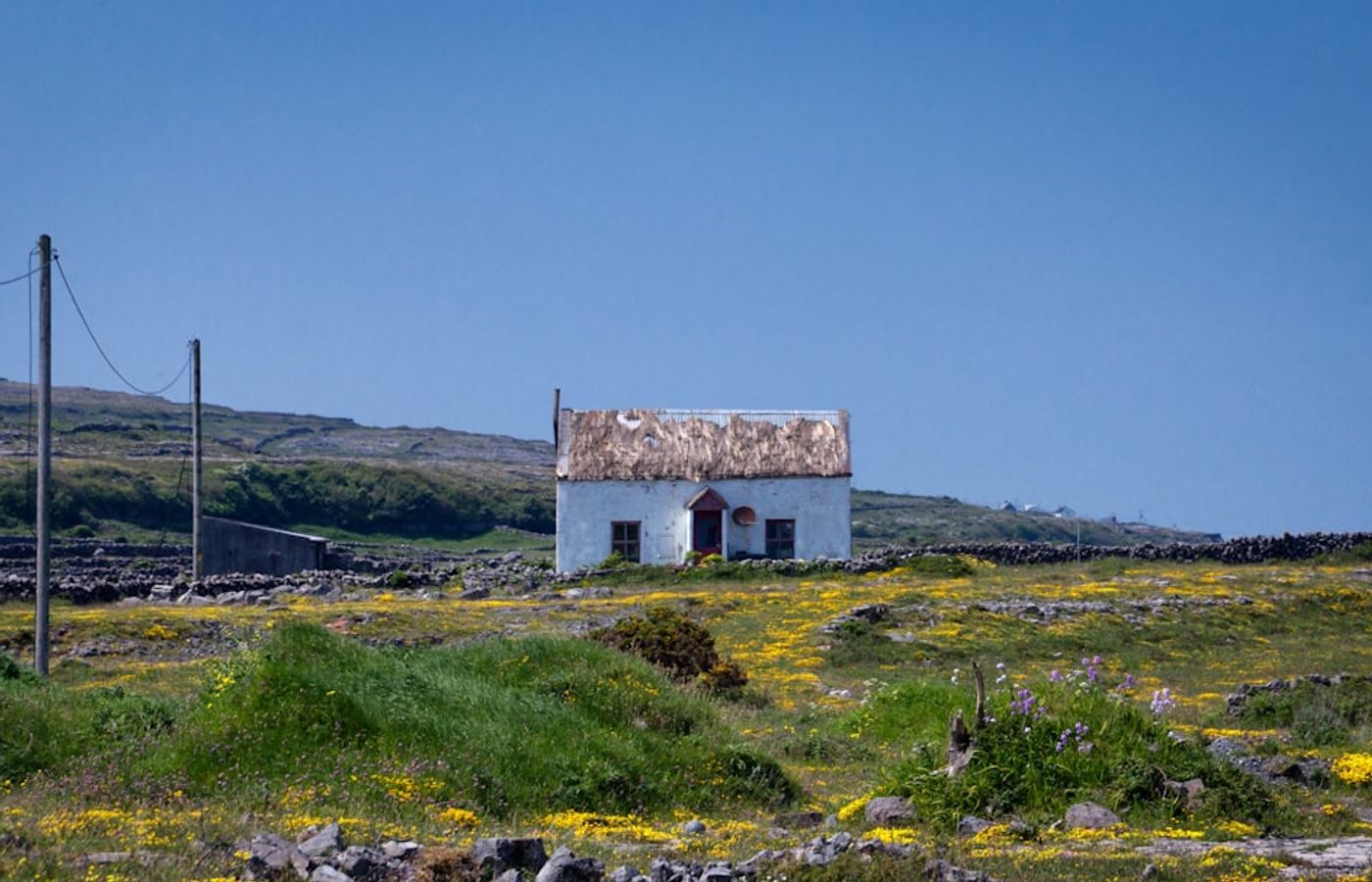 The Aran Islands - Inis Mor and the Cliff Fort at Dun Aonghasa