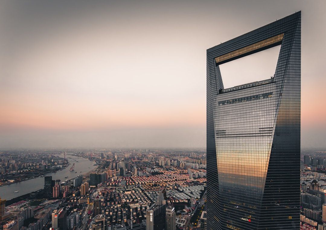 Shanghai Tower and Lujiazui - The View From 546 Metres
