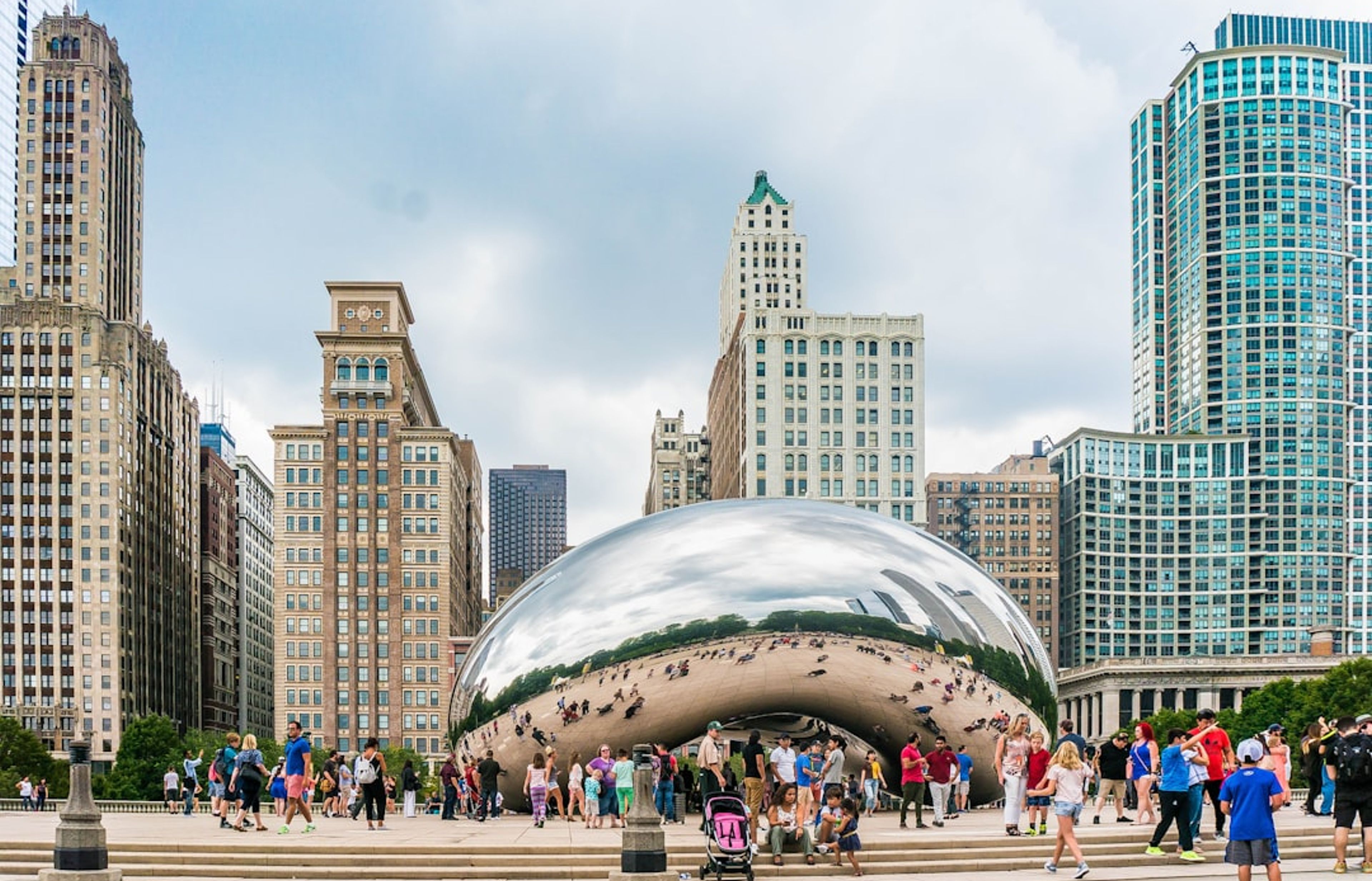Millennium Park and Cloud Gate - The Iconic Bean at the City's Heart