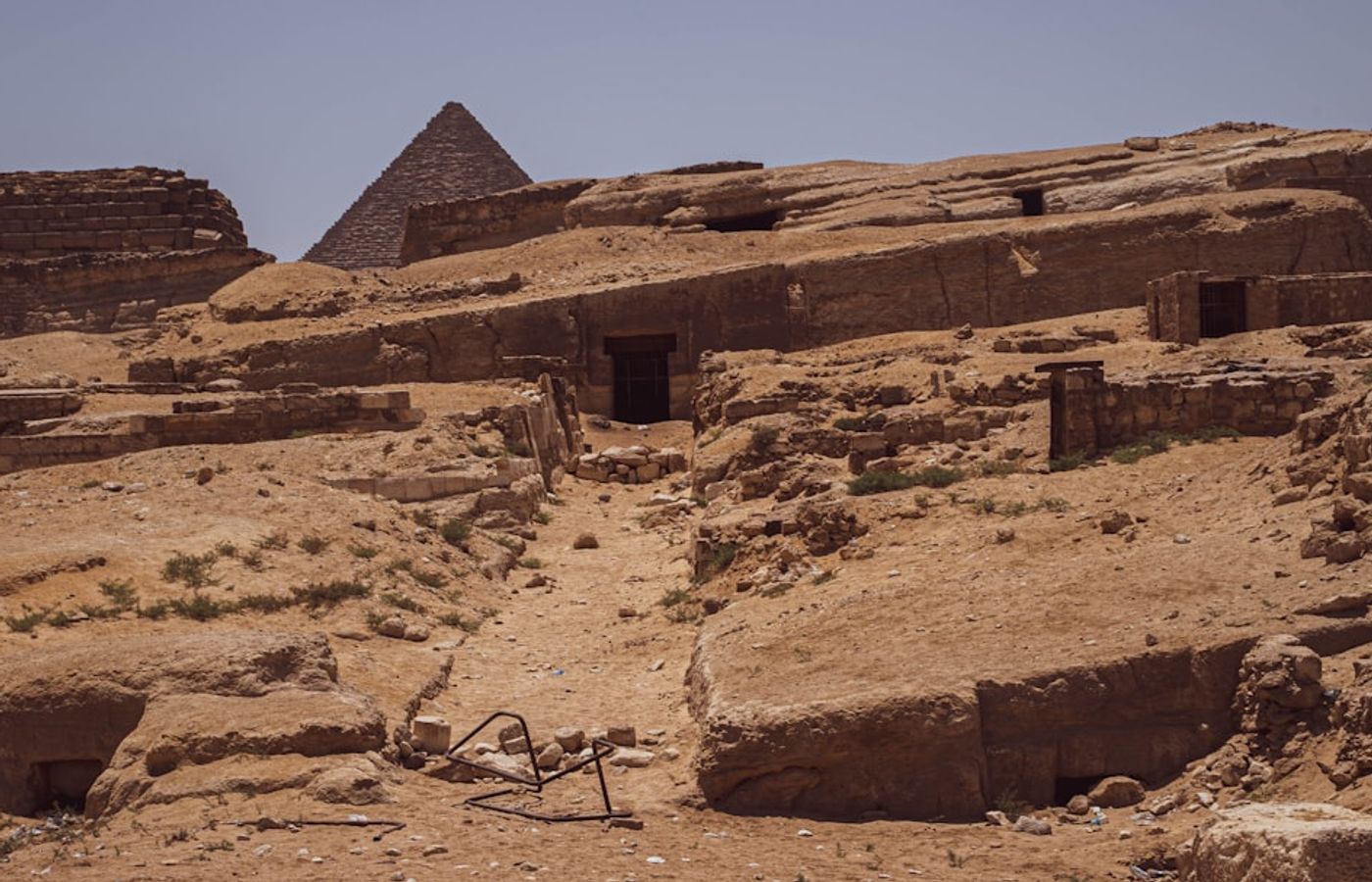 Great Pyramid Interior - Climb into Khufu's burial chamber