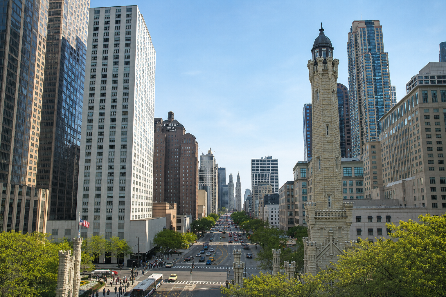 Magnificent Mile (Streeterville) - Best for Luxury Stays
