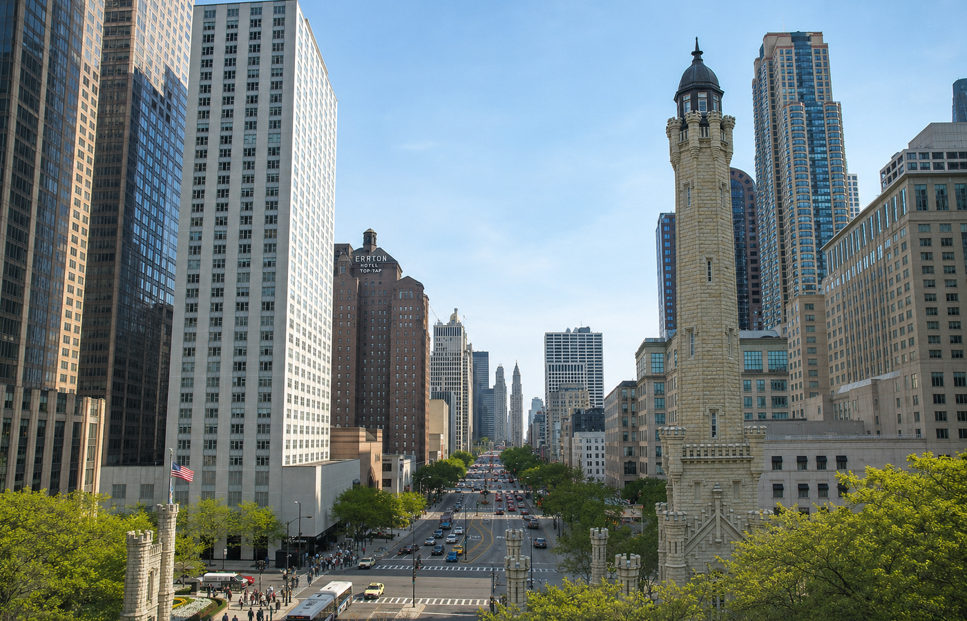 Magnificent Mile (Streeterville) - Best for Luxury Stays