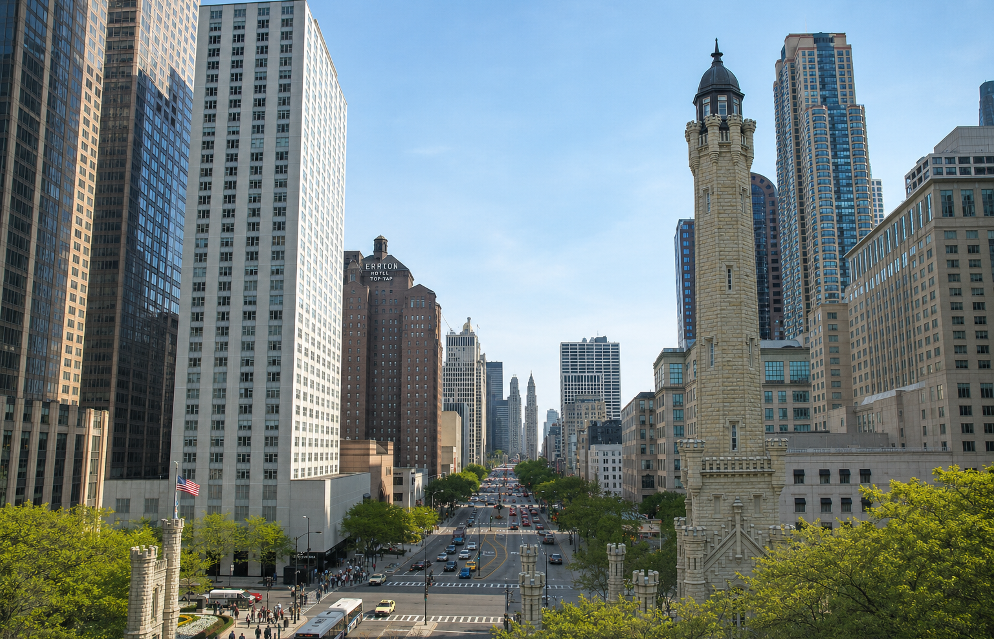 Magnificent Mile (Streeterville) - Best for Luxury Stays