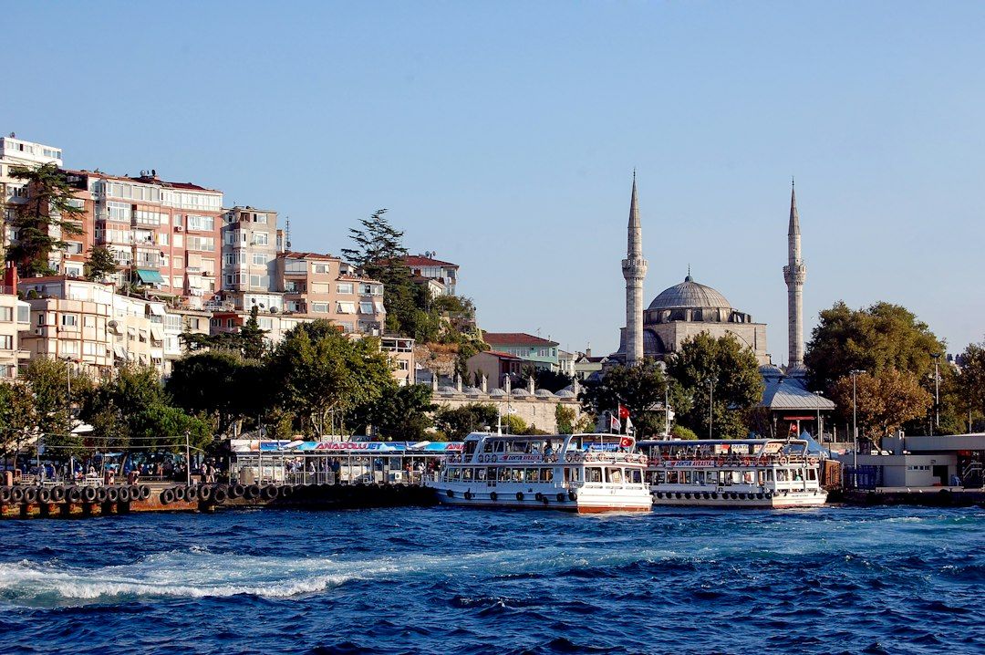 A Bosphorus Cruise - Clear Air and Empty Decks