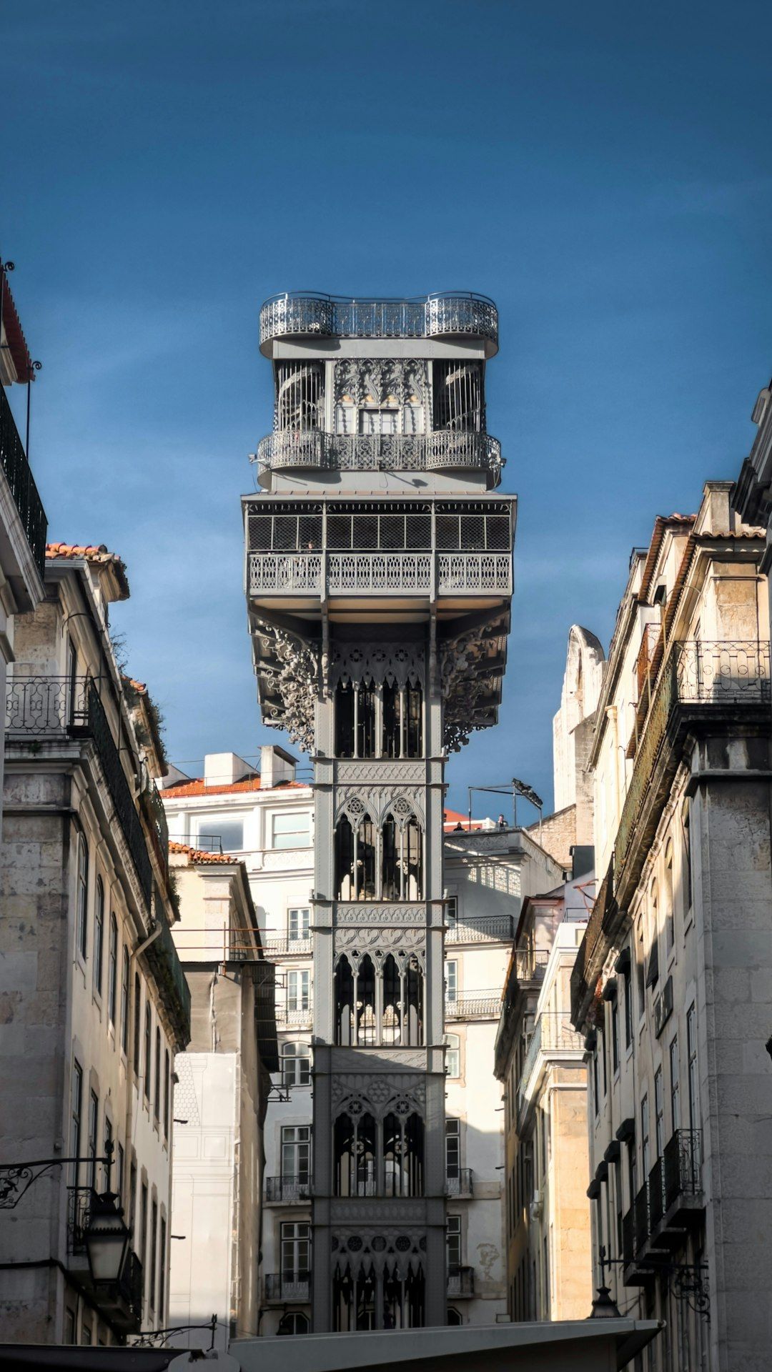 Elevador de Santa Justa - The Iron Lift Connecting Baixa to Chiado