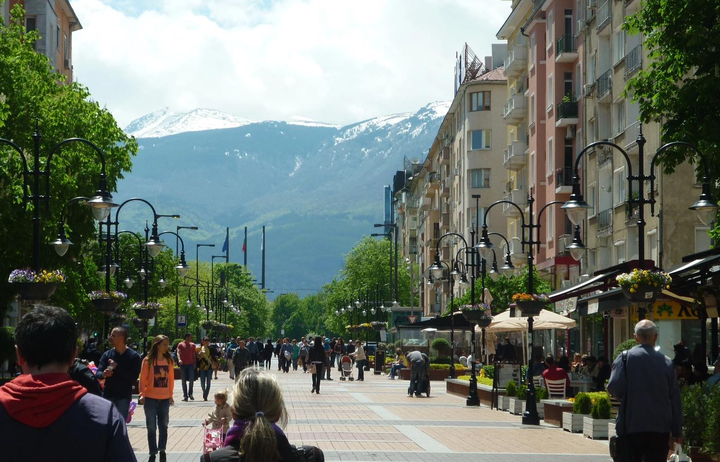 Vitosha Boulevard - Sofia's Central Pedestrian Promenade
