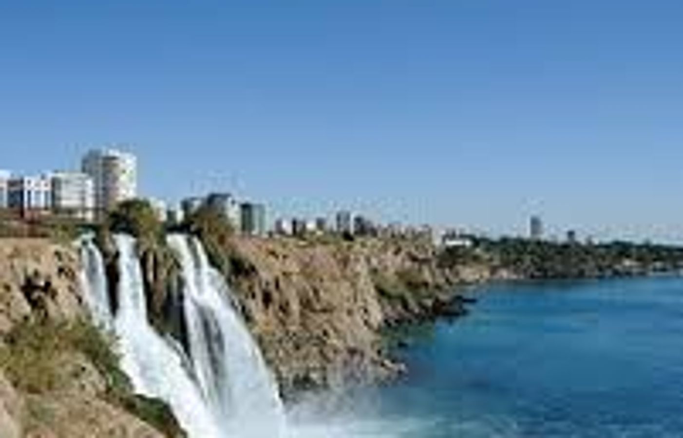 Lower Düden Waterfalls - Where the River Meets the Mediterranean