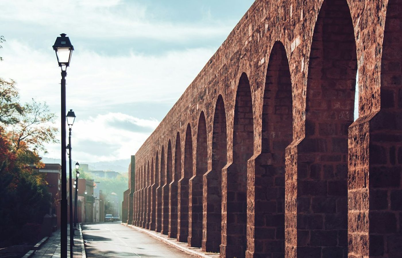 Lapa and the Arcos da Lapa - The Aqueduct Arches and the Streets Below
