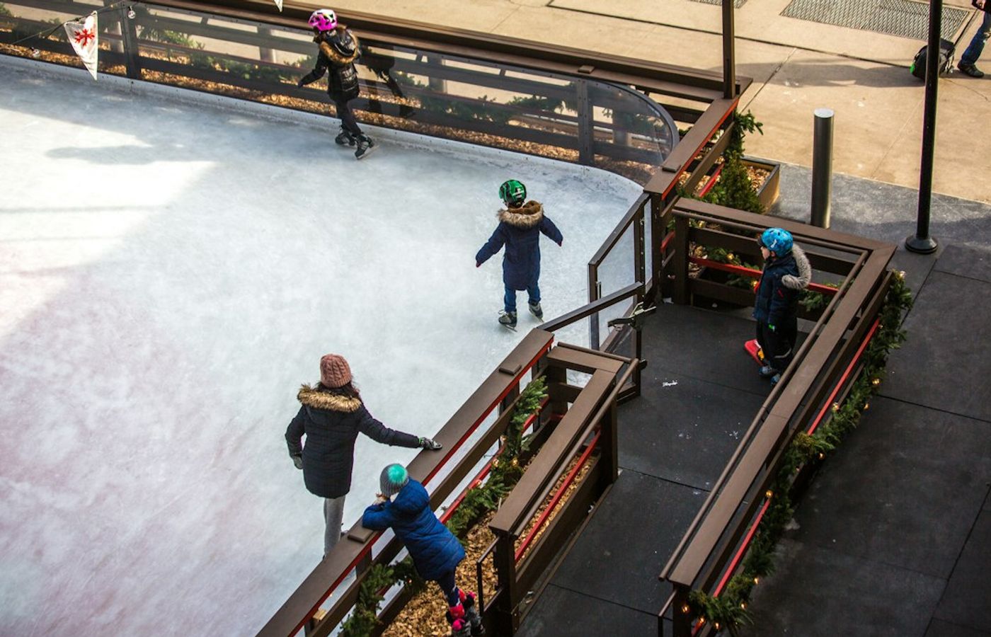 Place de Brouckère - Skating in the City Centre