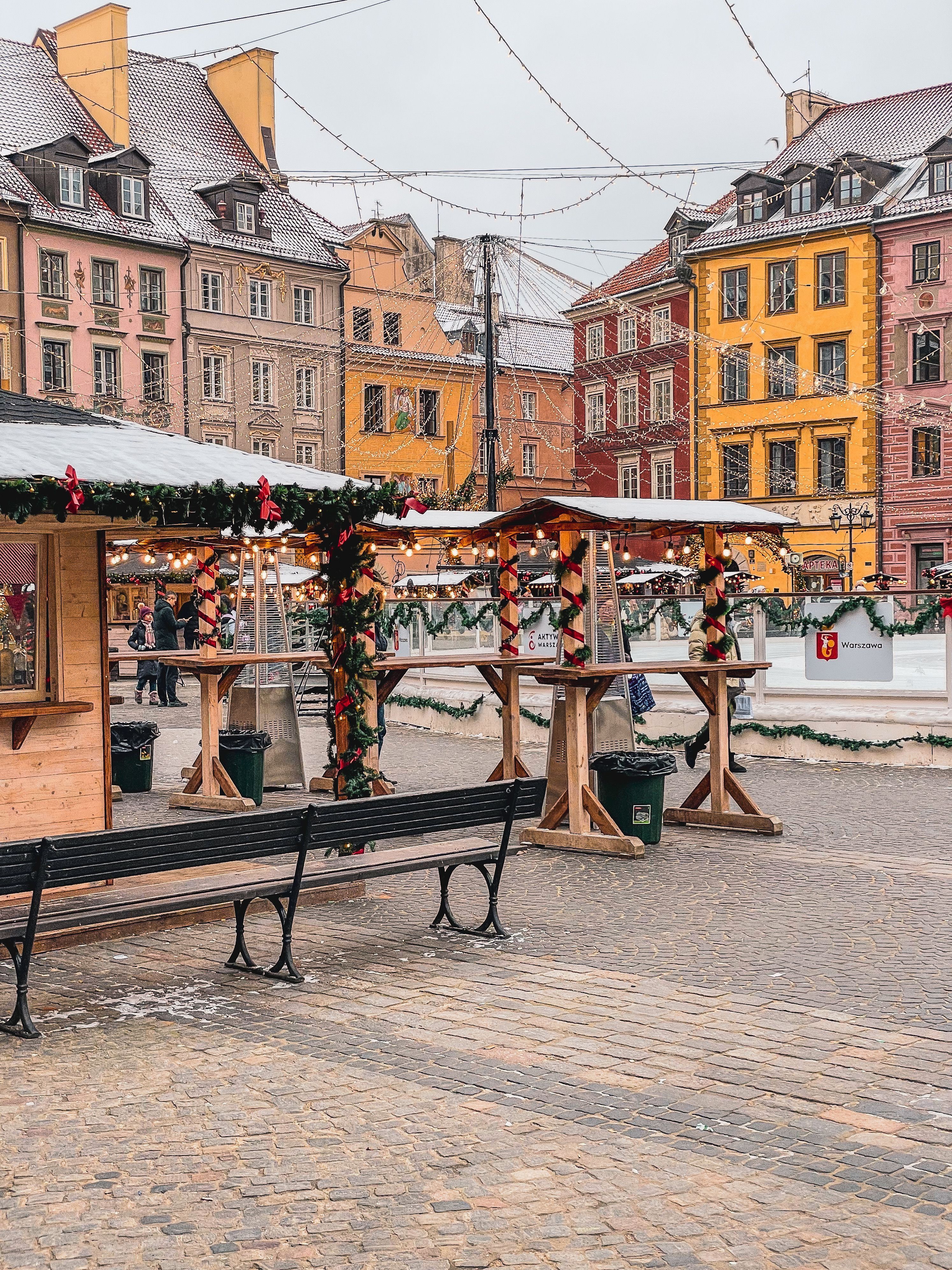 Plac Defilad Christmas Market - By the Palace of Culture