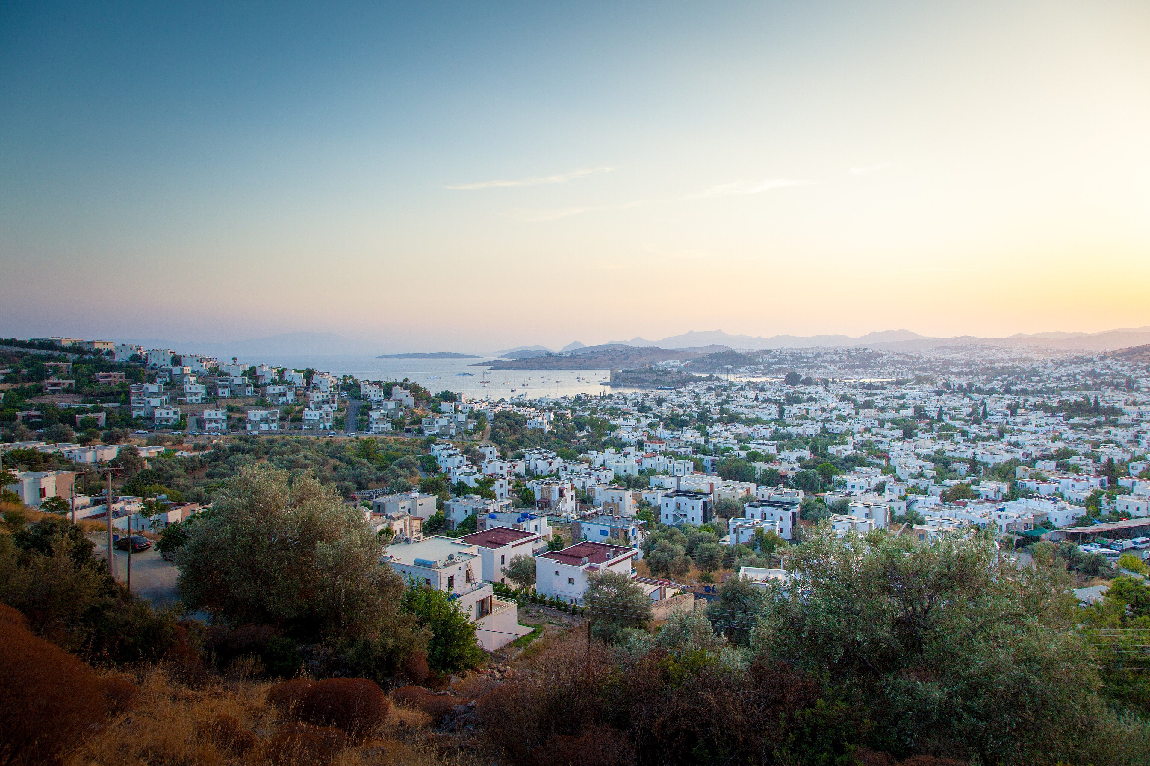 Bodrum Marina and Bardakci Bay