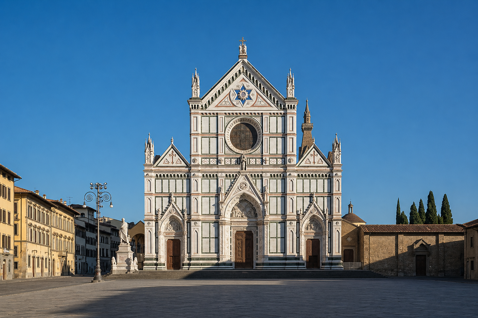 Basilica di Santa Croce - Resting Place of Michelangelo and Galileo
