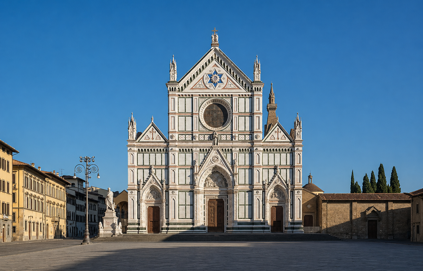 Basilica di Santa Croce - Resting Place of Michelangelo and Galileo