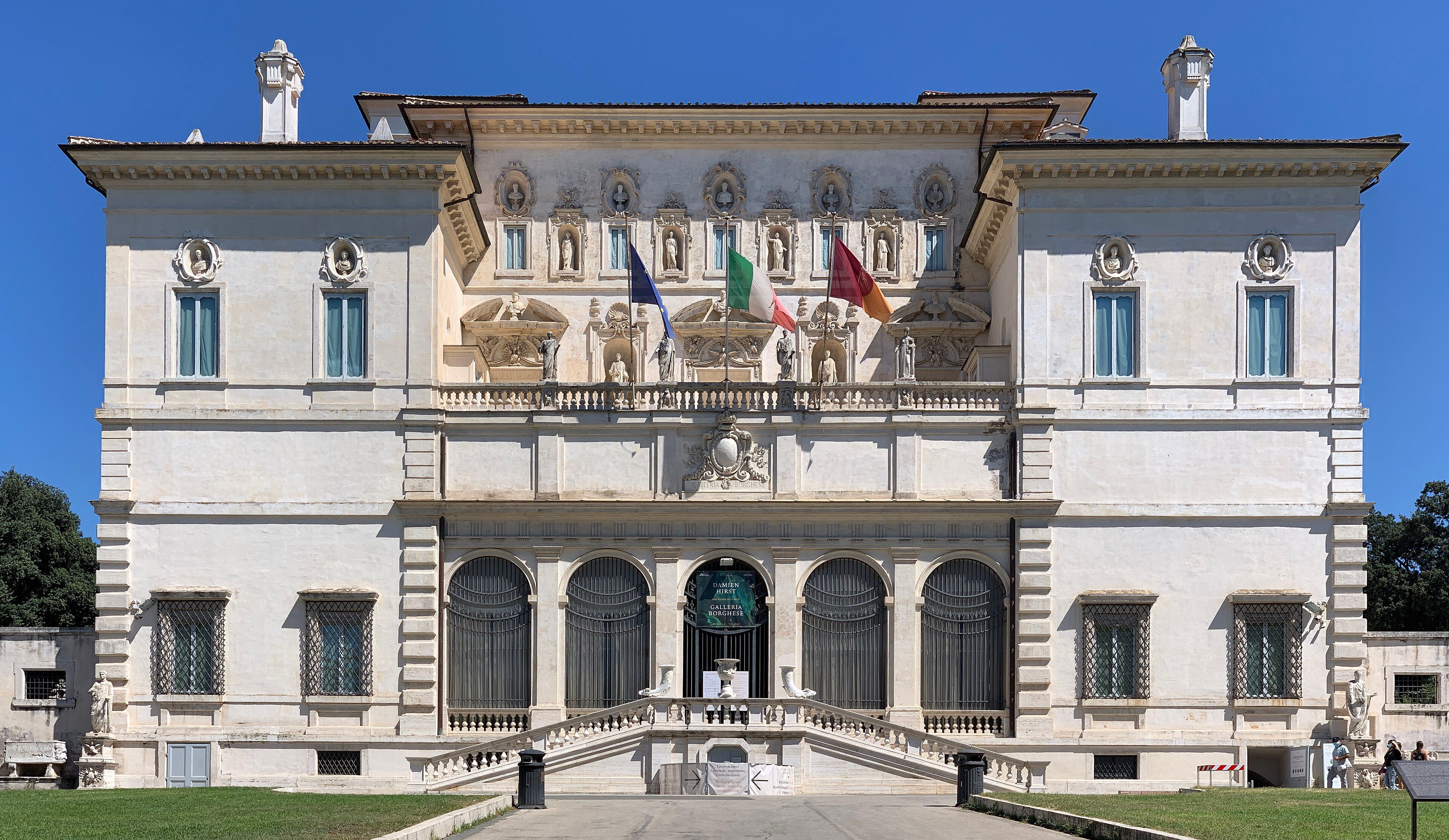 Villa Borghese and the Galleria Borghese - Bernini and Autumn Colour
