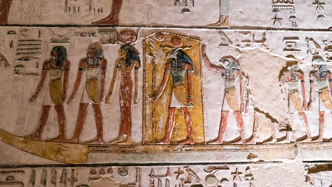 Valley of the Queens - Nefertari's painted tomb