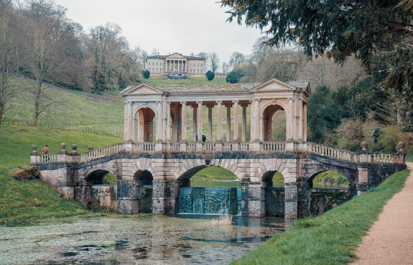 Prior Park Landscape Garden - A Palladian Bridge Above the City