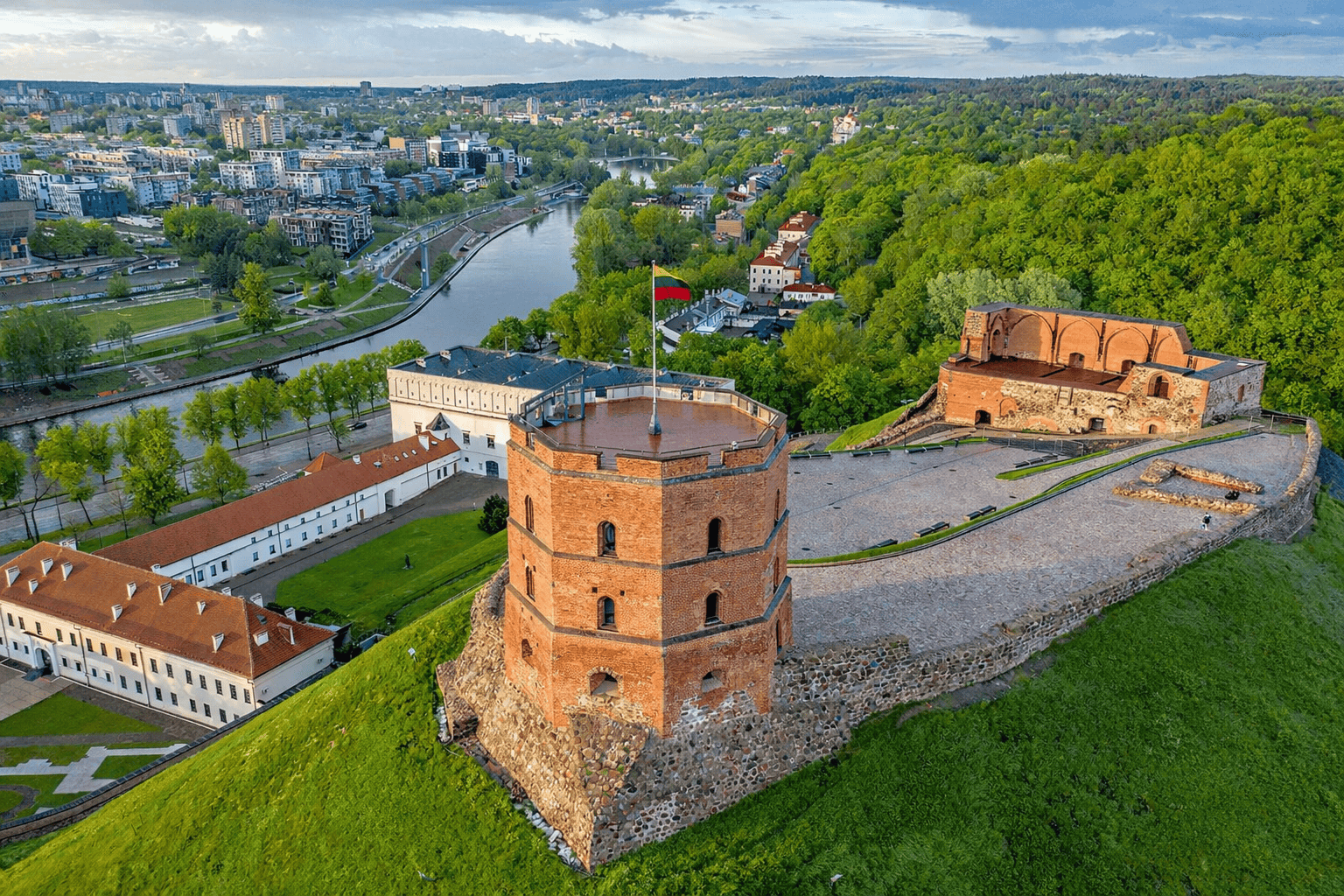 Gediminas Castle Tower - The Best Panoramic View in Vilnius