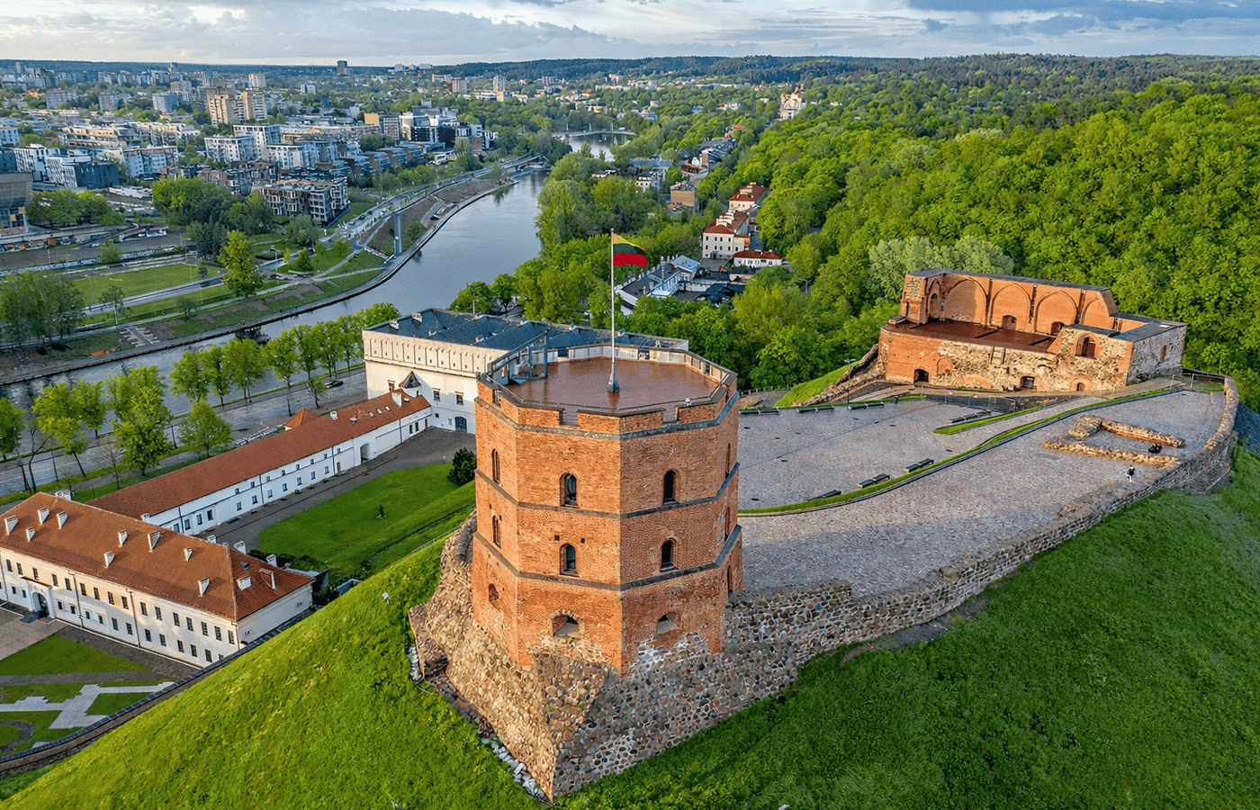 Gediminas Castle Tower - The Best Panoramic View in Vilnius