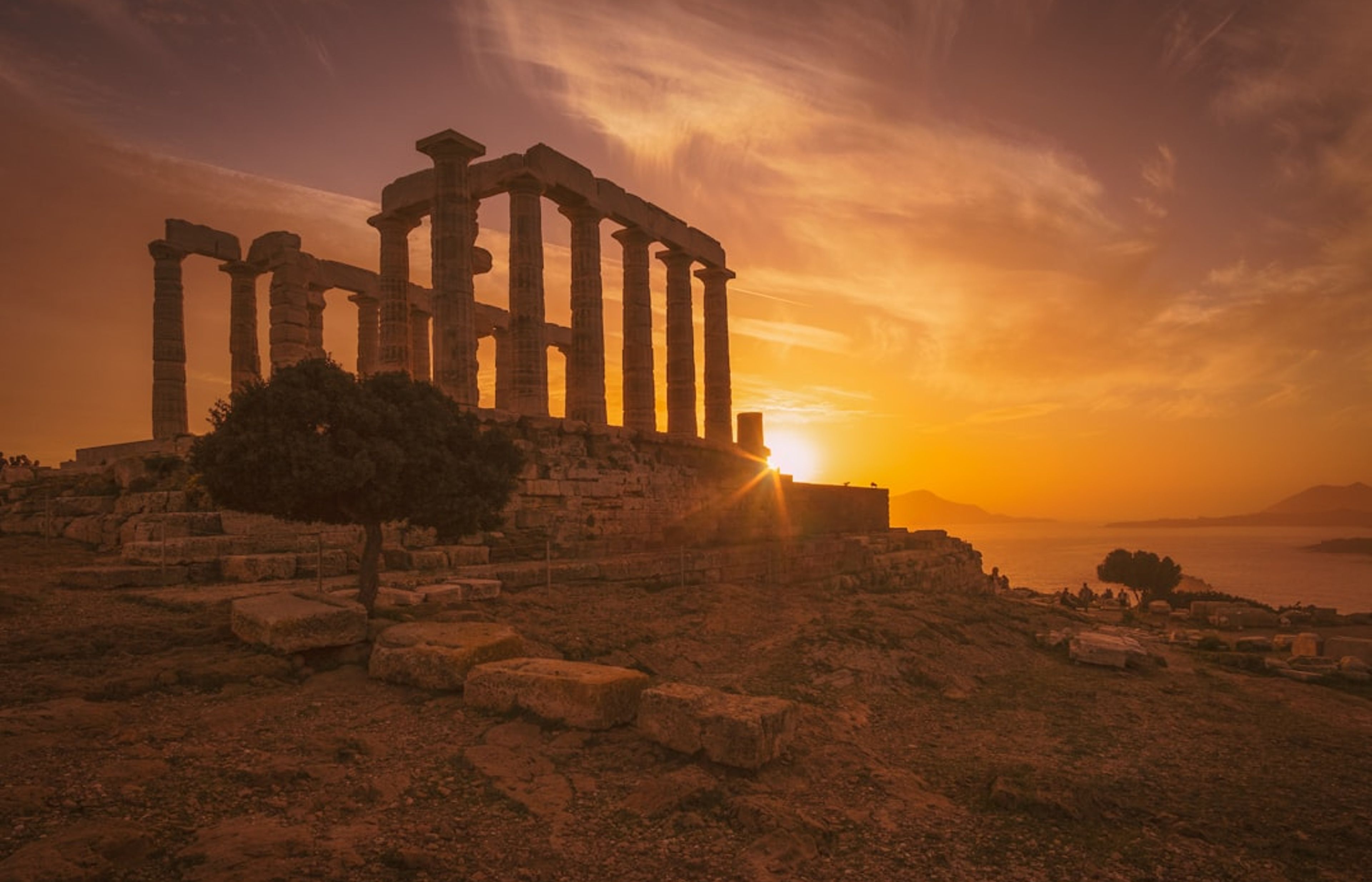 Cape Sounion Day Trip - The Temple of Poseidon at Sunset