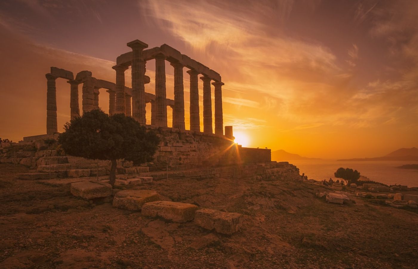 Cape Sounion Day Trip - The Temple of Poseidon at Sunset