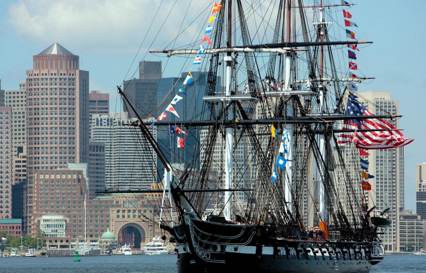 USS Constitution and the Charlestown Navy Yard - Old Ironsides Afloat