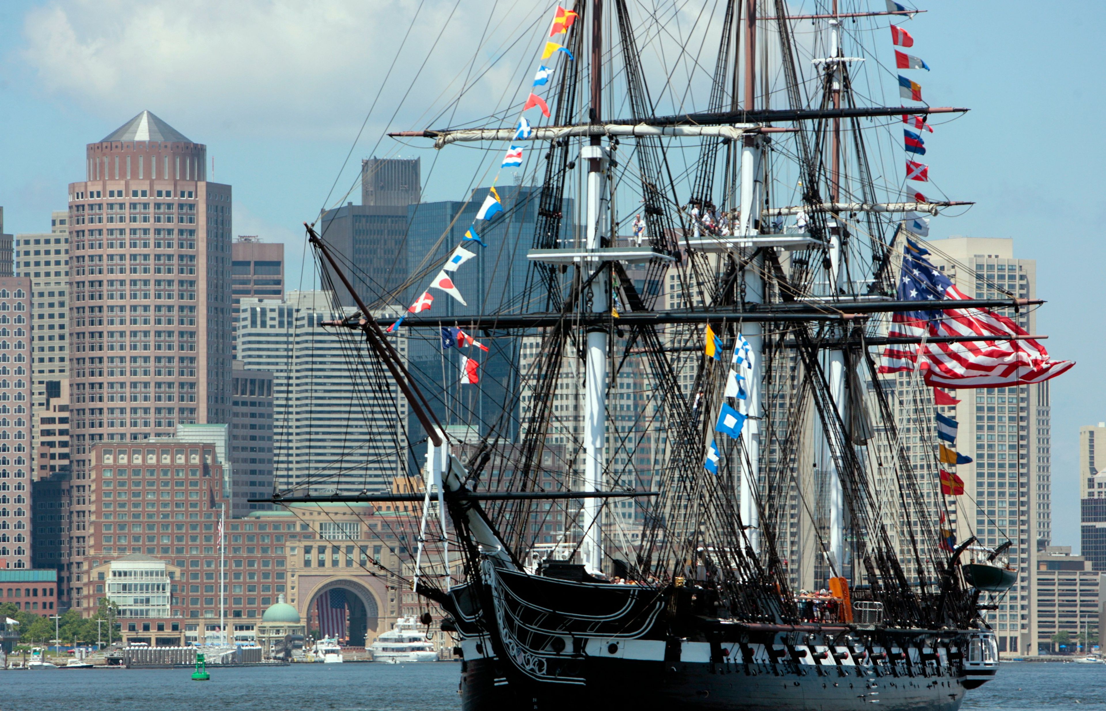 USS Constitution and the Charlestown Navy Yard - Old Ironsides Afloat