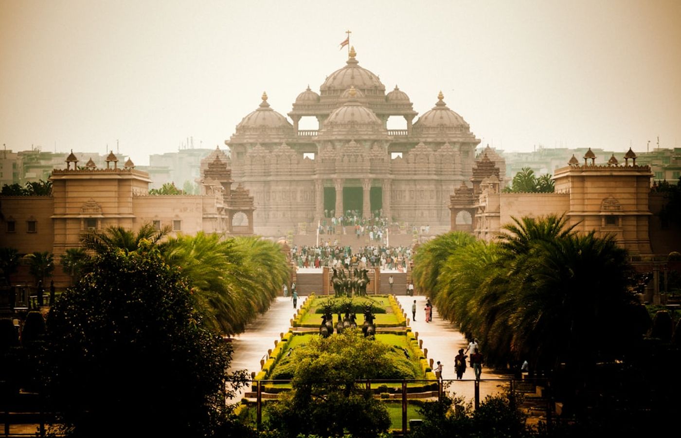 Akshardham Temple - The Modern Stone Complex on the Yamuna's East Bank