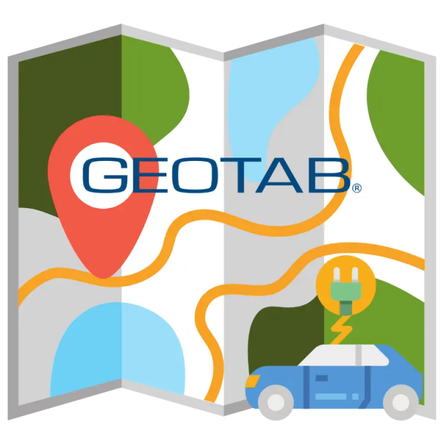 Graphics showing company logo and related elements