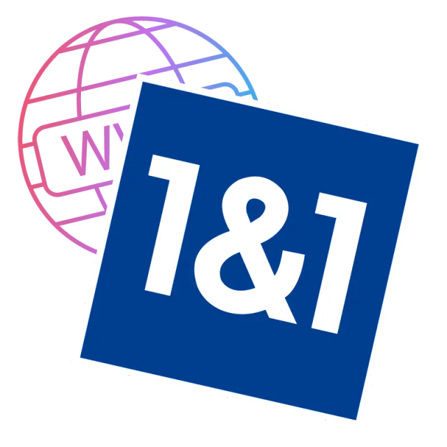 Graphics showing company logo and related elements