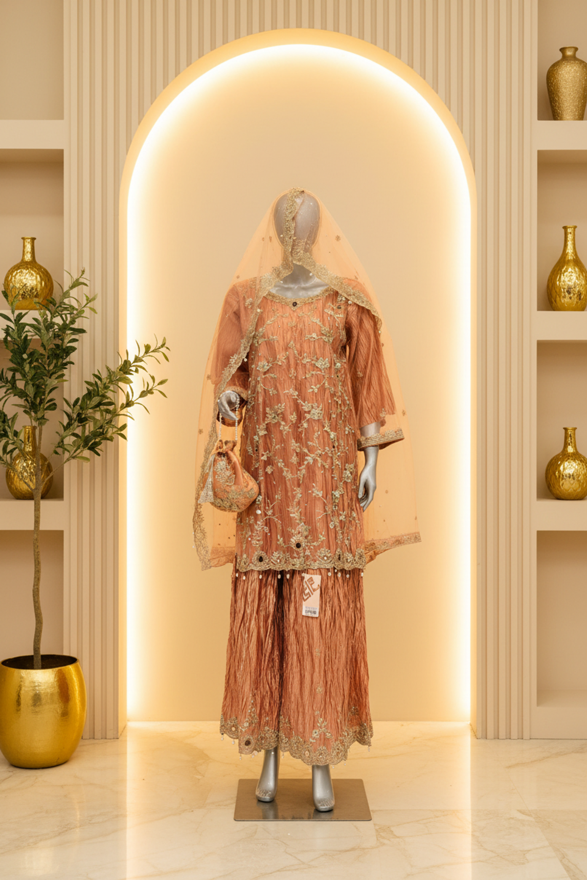 How to Choose a Bridal Gharara or Lehenga Set