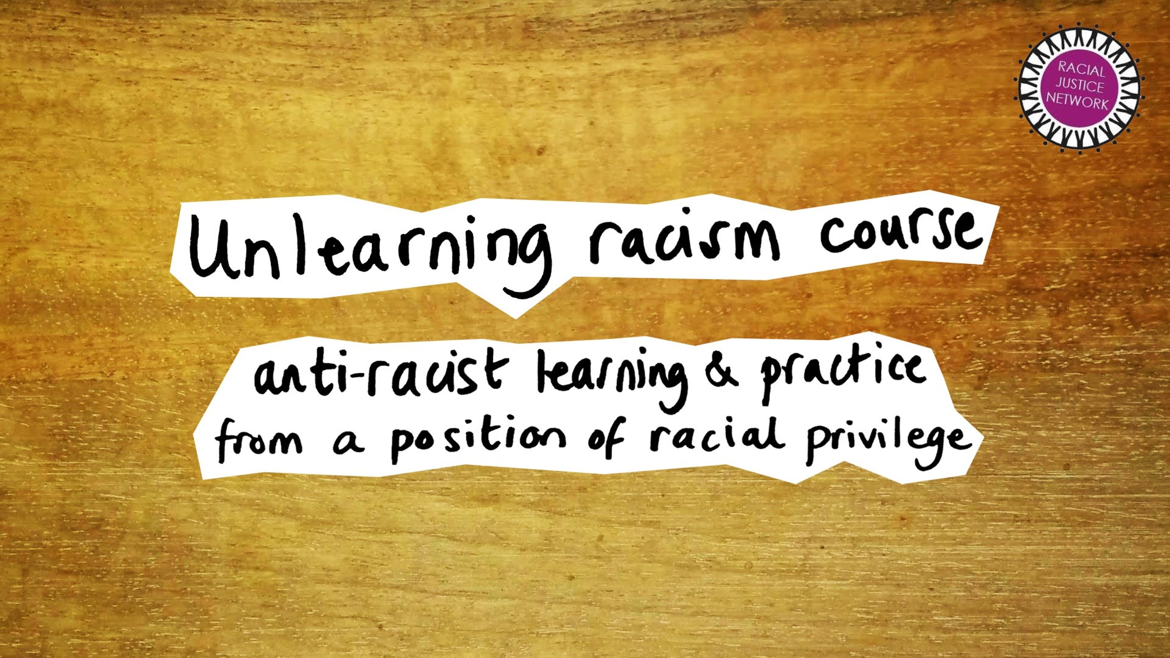 A CALL TO ACTION FOR WHITE PEOPLE: JOIN US IN UNLEARNING RACISM