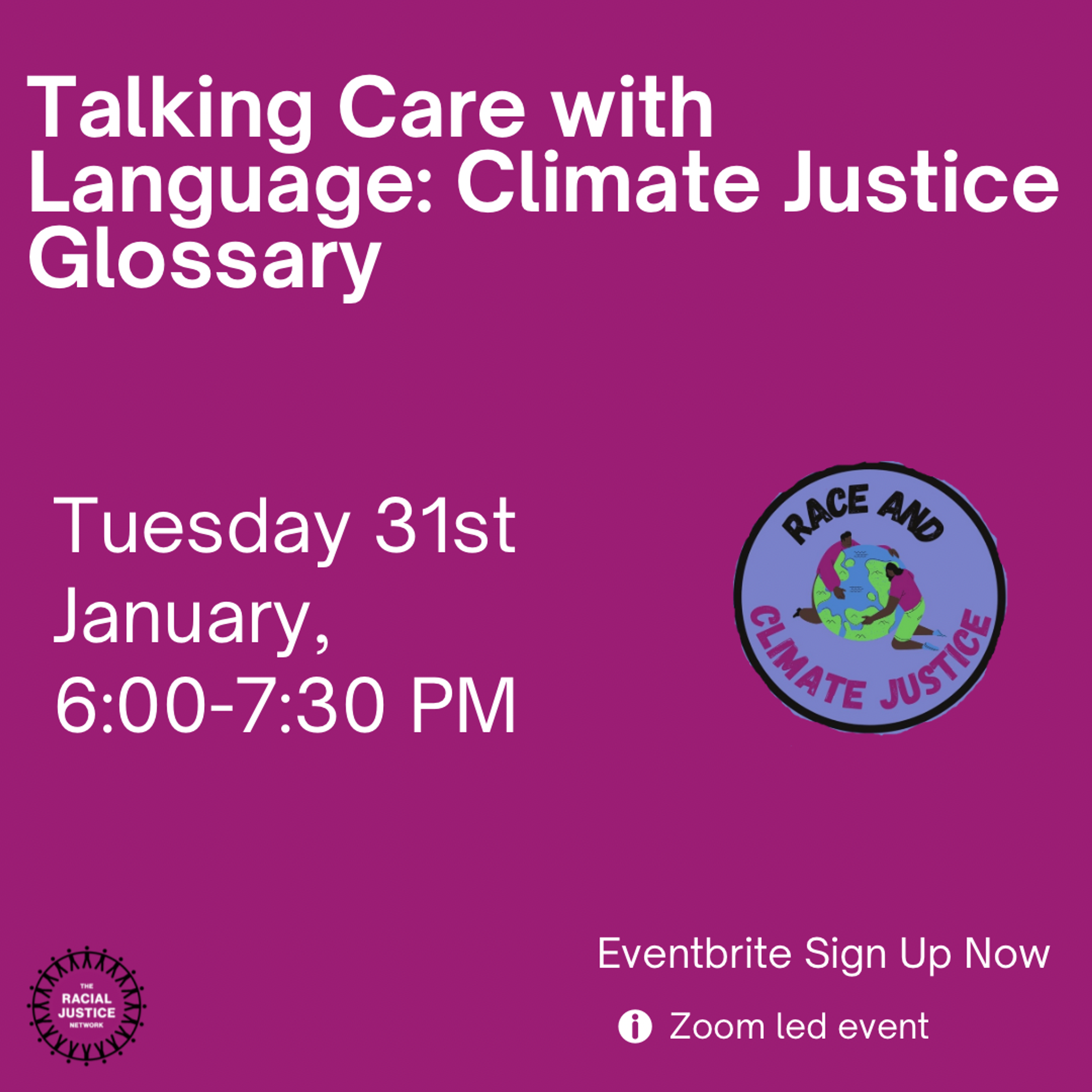 Talking Care with Language: Climate Justice Glossary