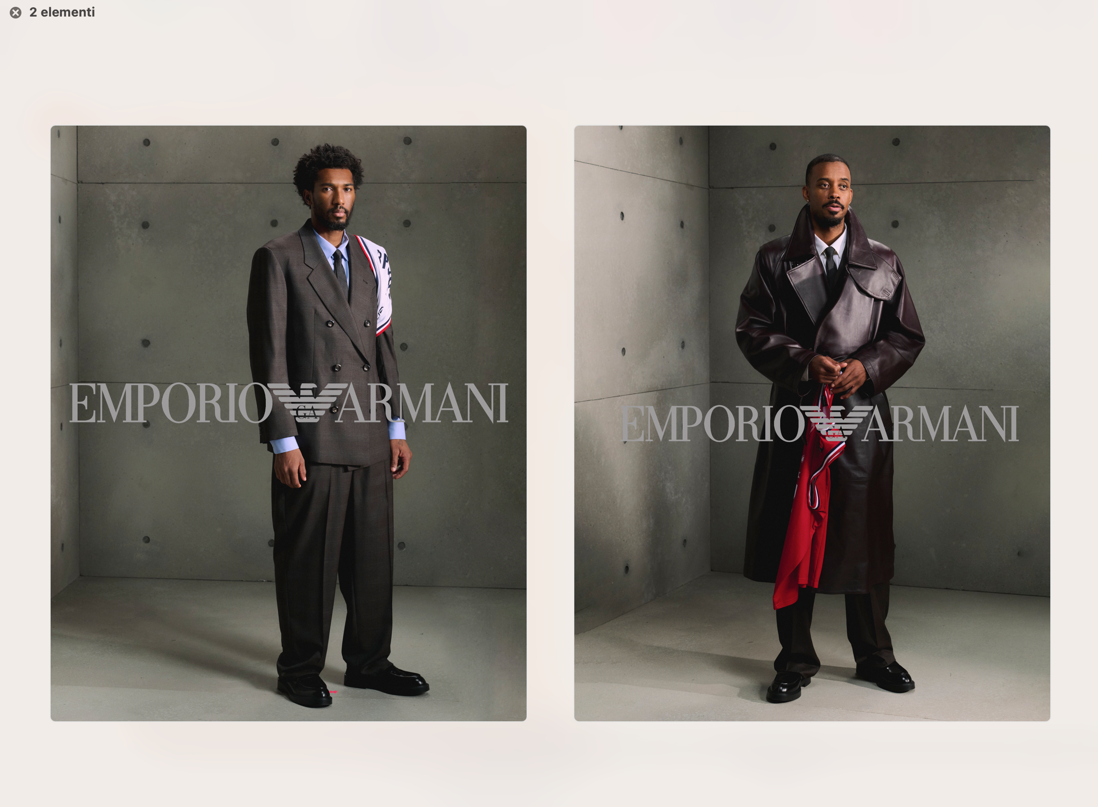 OLIMPIA FOR EMPORIO ARMANI