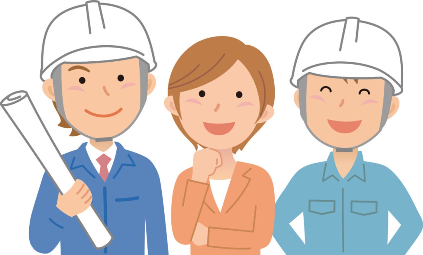 現場監督と打ち合わせ