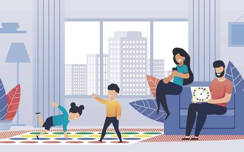 小上がり畳コーナー兼スタディコーナー【県民共済住宅】