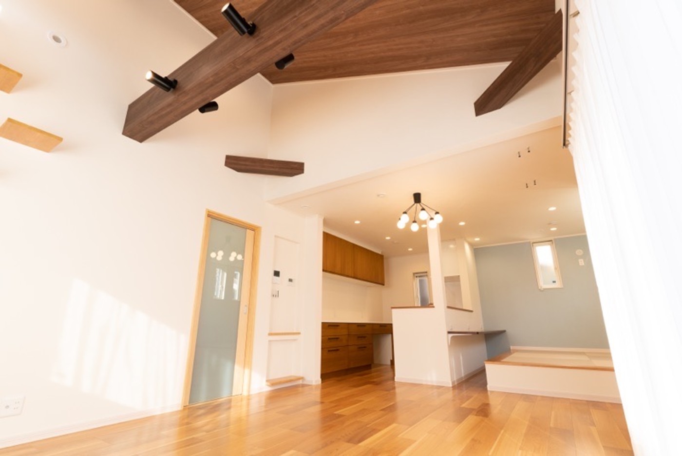 リビングの壁紙