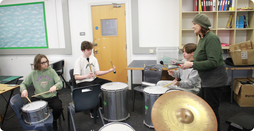 Samba Drumming