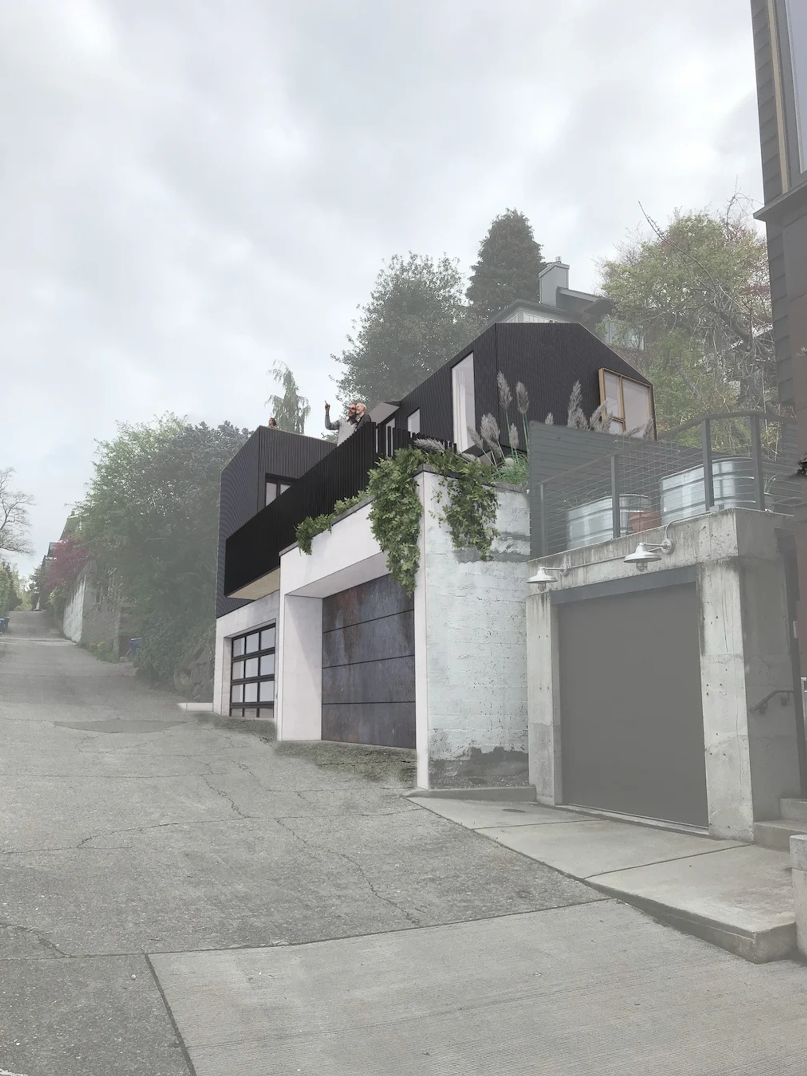 A rendering of the View Alley project in Seattle, WA