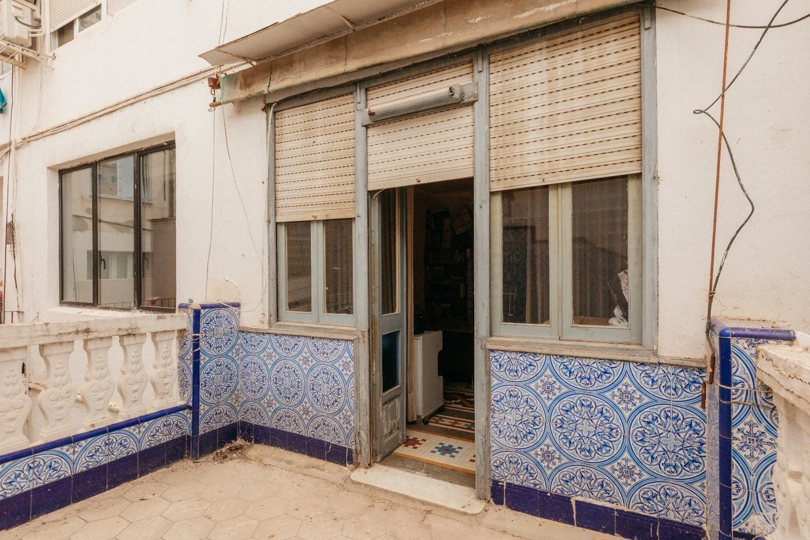 A shot of the exterior of Conde Altea in Valencia, Spain
