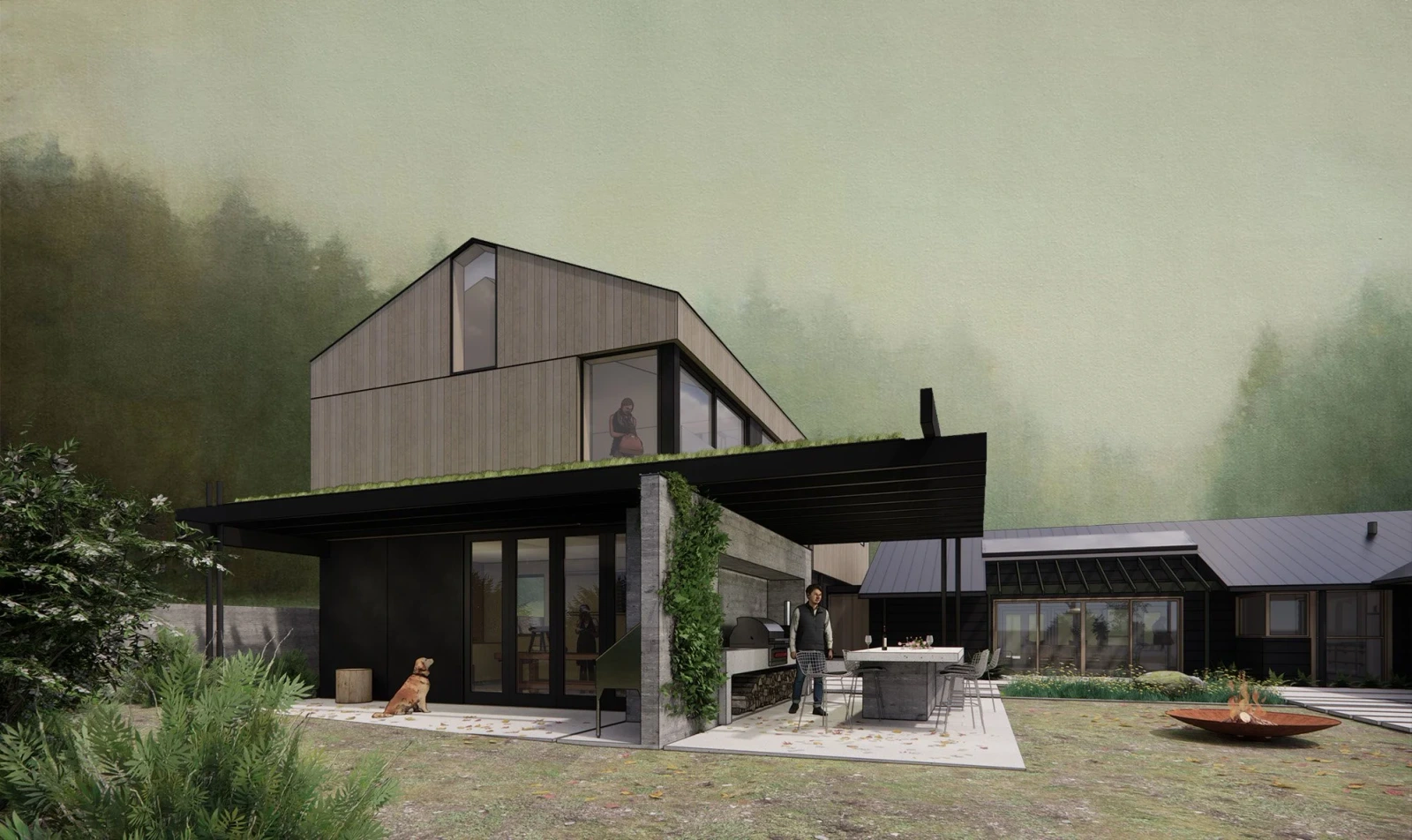 A rendering of the Garden House project in Seattle, WA